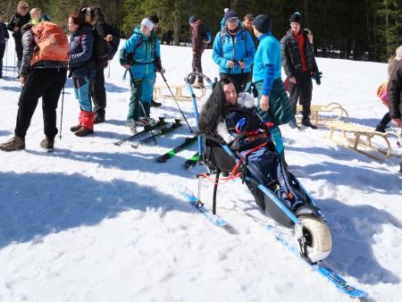 Tamar v snegu GOGO, slepi, gluhi (5)